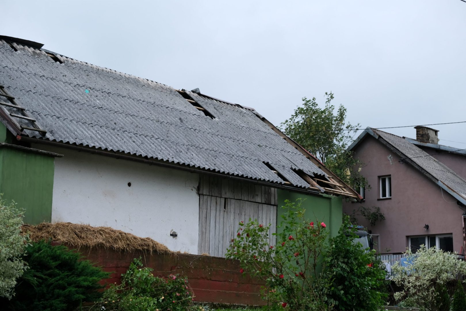 Librantowa po przejściu tornado