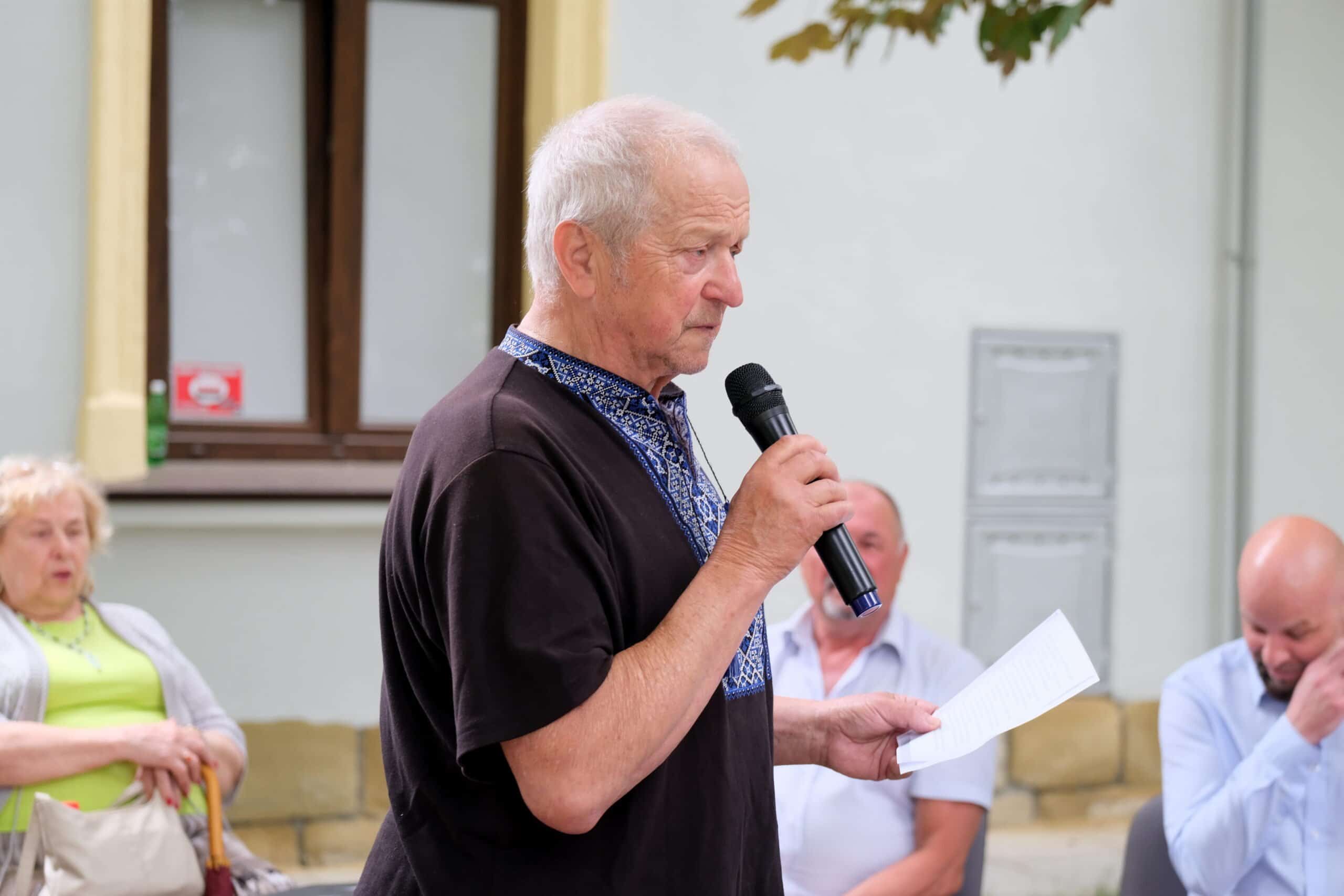 Nowy Sącz czytanie na plantach