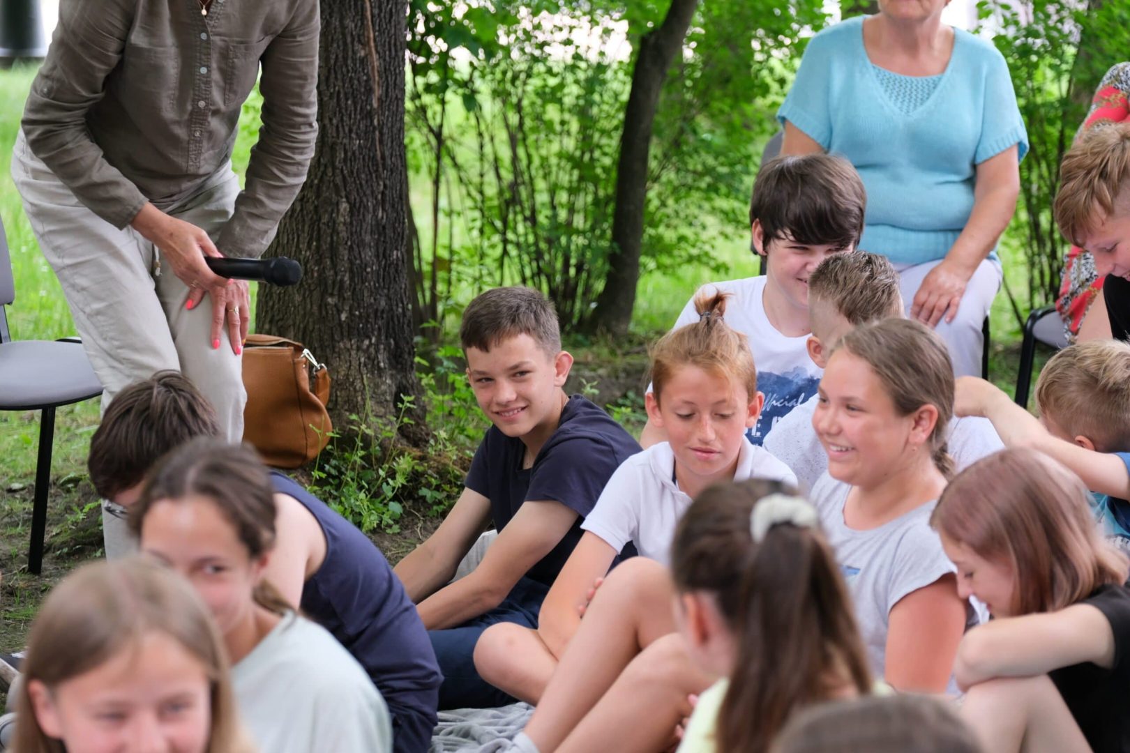 Nowy Sącz czytanie na plantach