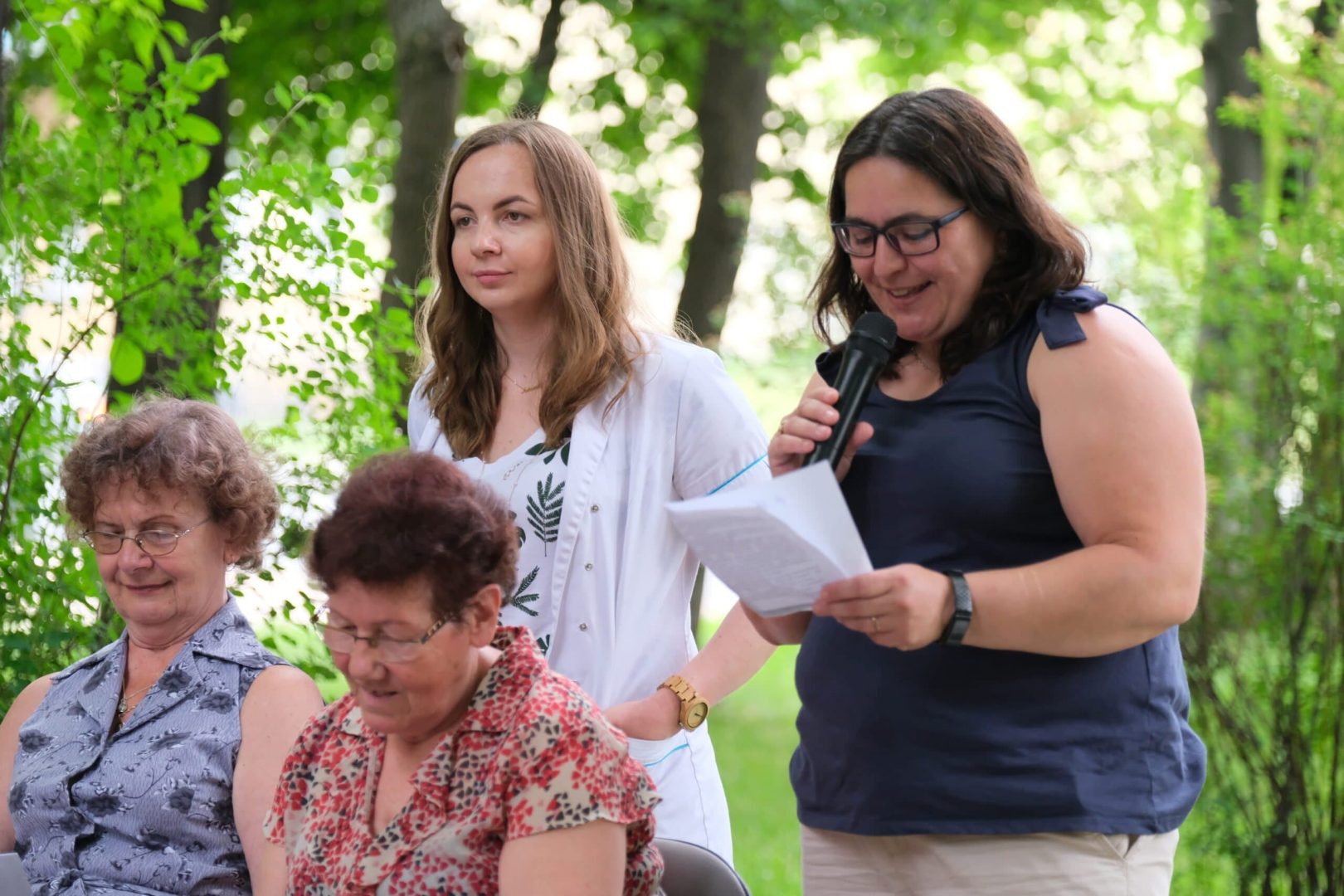 Nowy Sącz czytanie na plantach