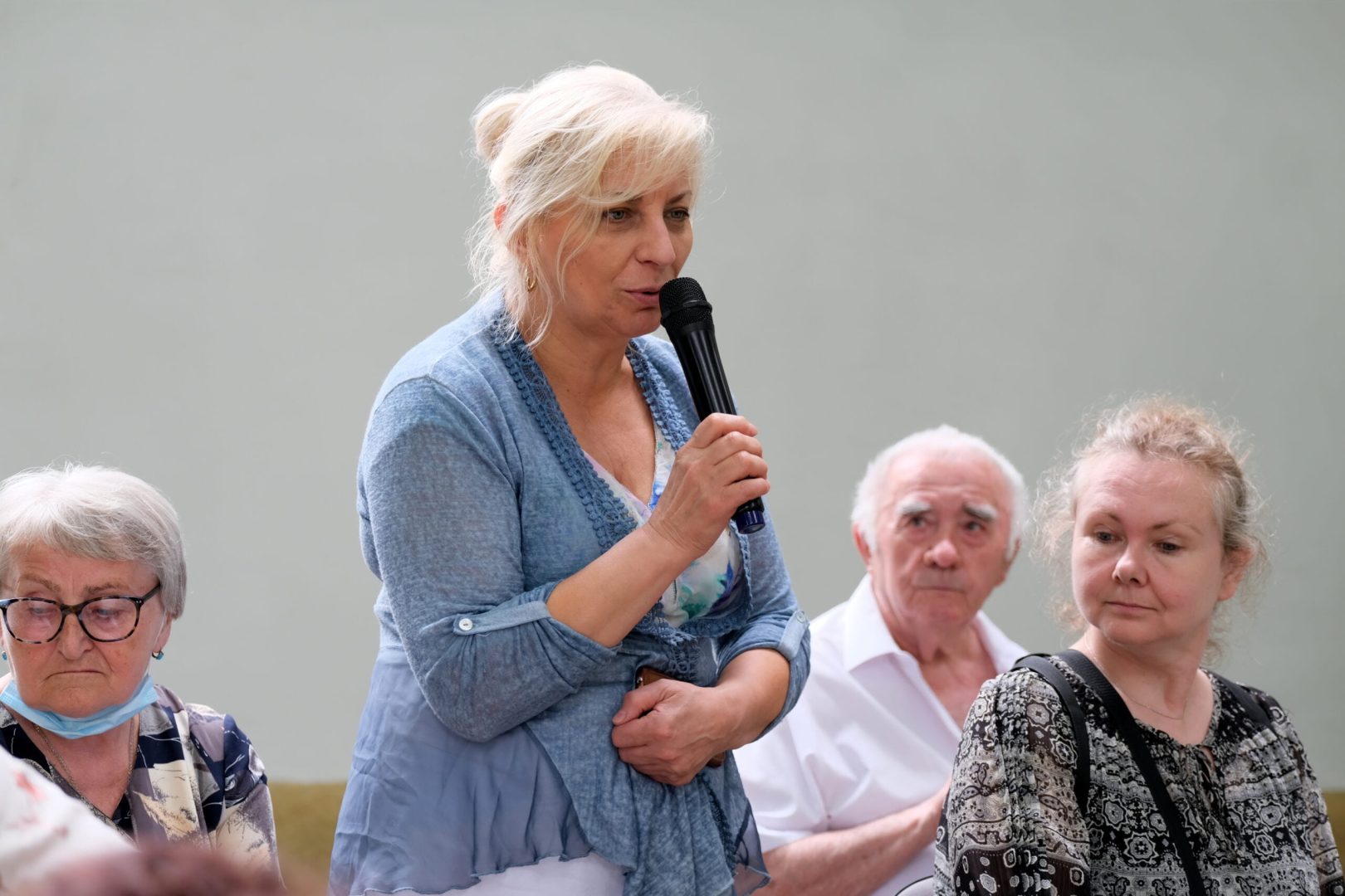 Nowy Sącz czytanie na plantach
