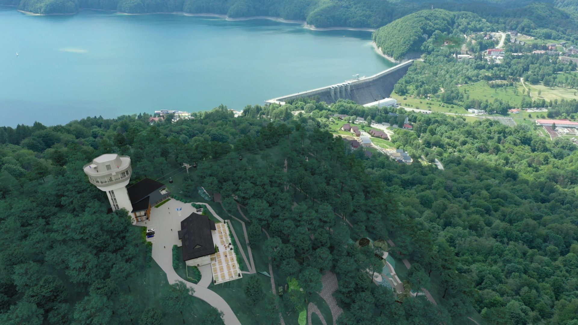 kolejka nad Soliną