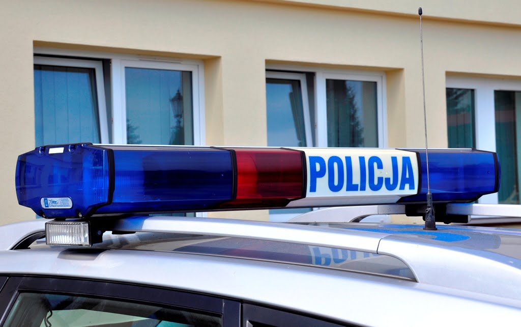 dach radiowozu