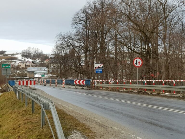 Sękowa. Most w ciągu drogi wojewódzkiej będzie zamknięty