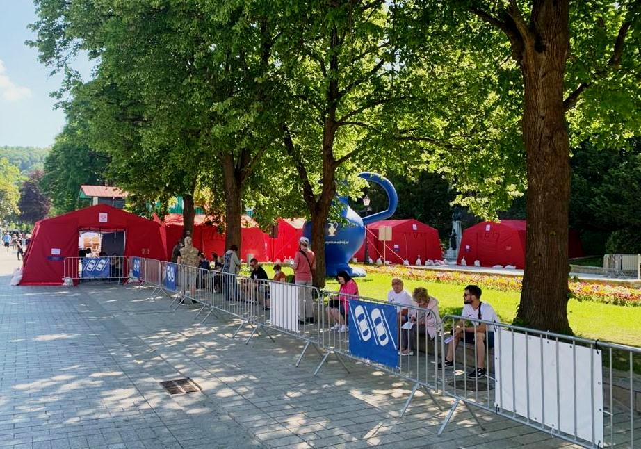 akcja szczepień w Krynicy