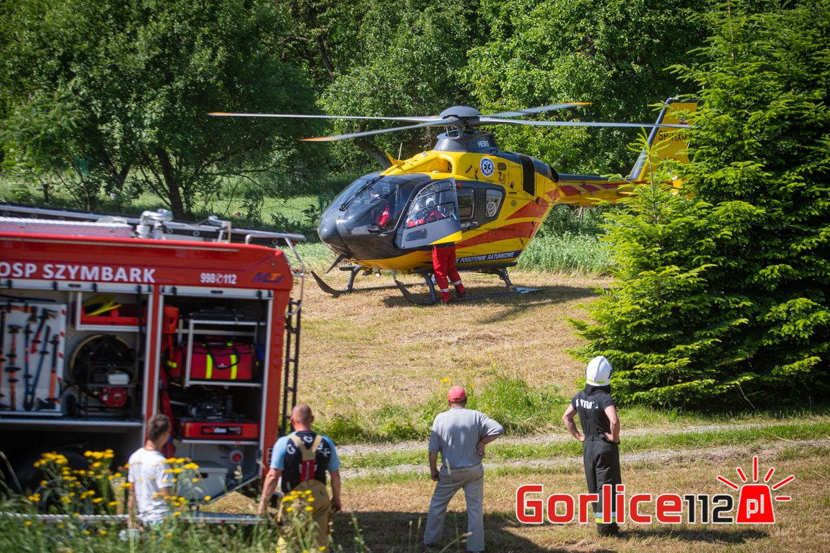 Szymbark, wypadek rolniczy
