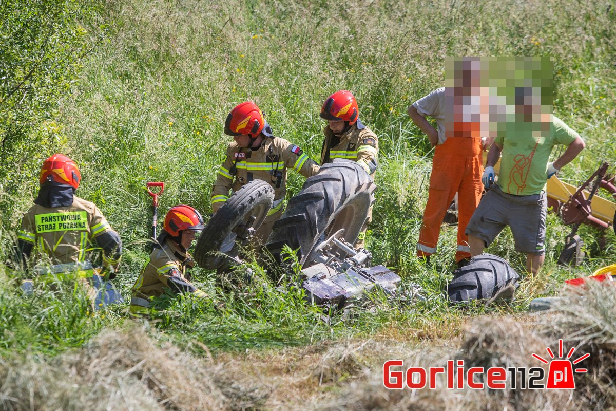 Szymbark, wypadek rolniczy