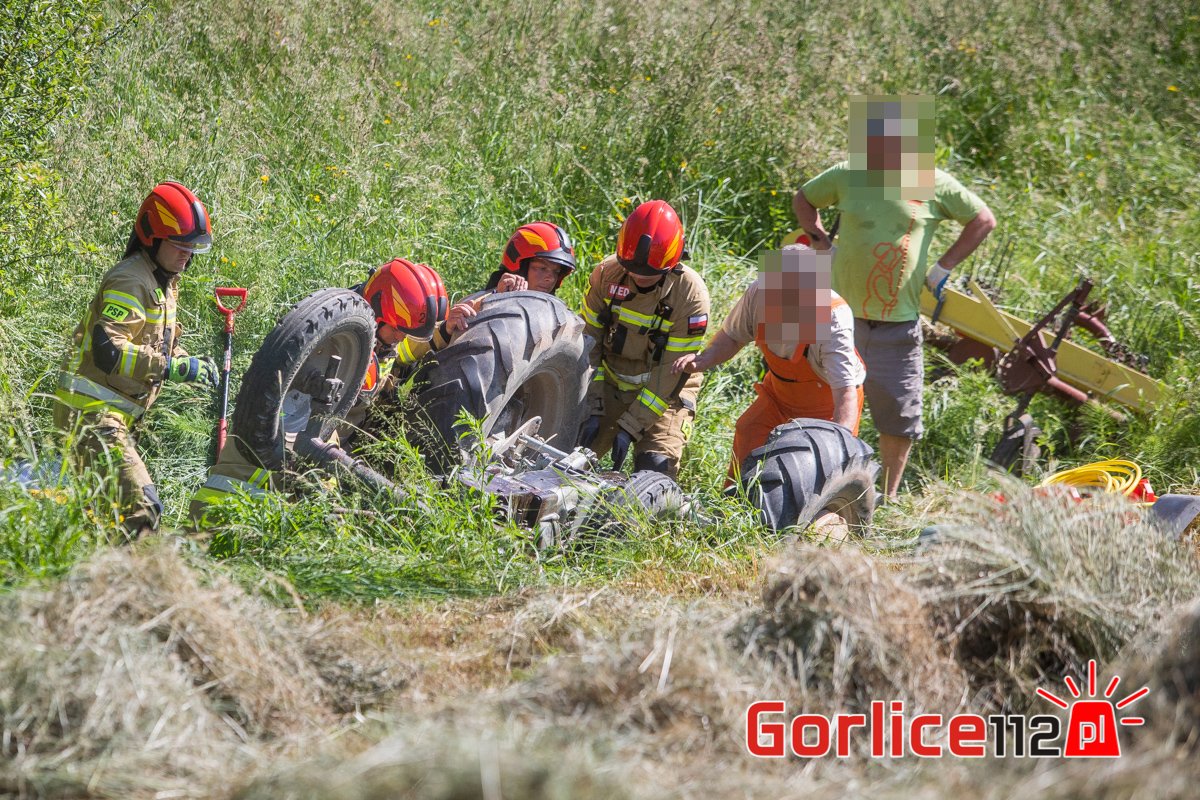 Szymbark, wypadek rolniczy