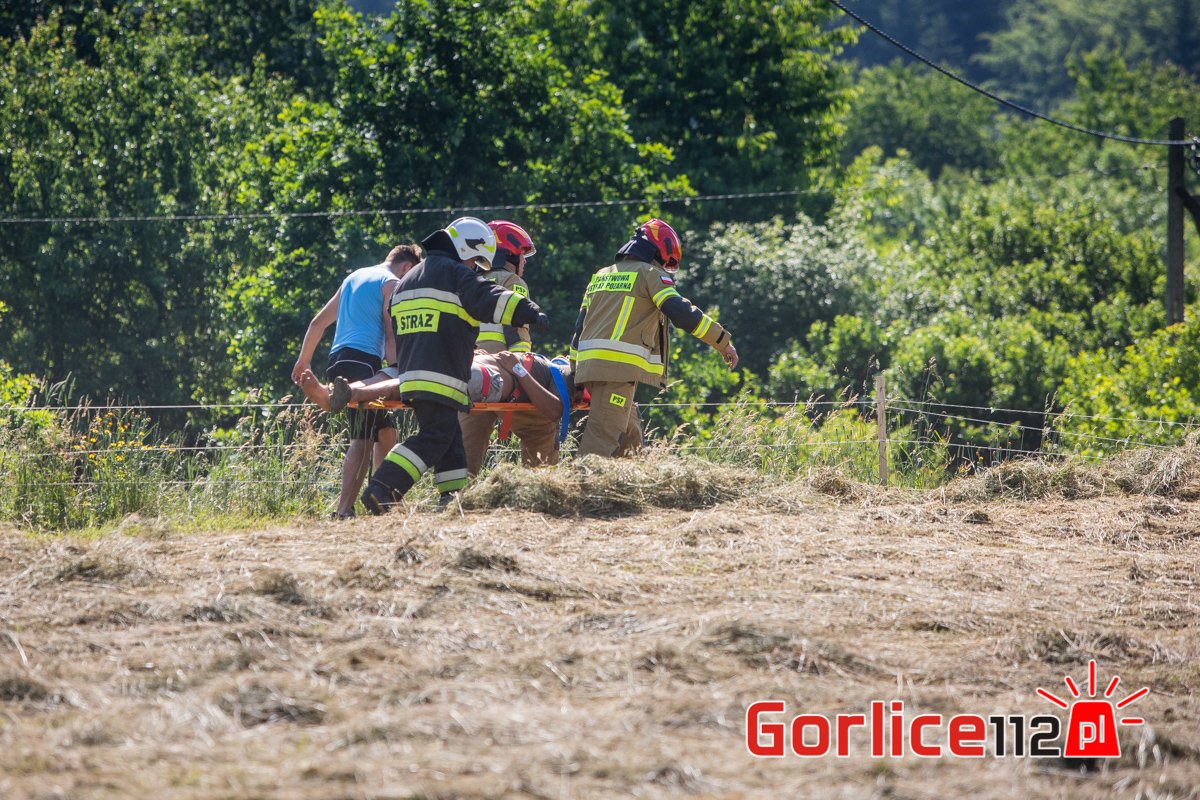 Szymbark, wypadek rolniczy