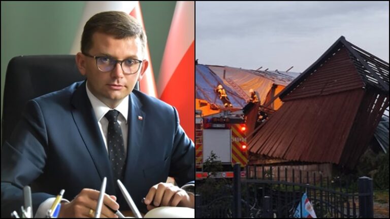 Sądecczyzna. Jedna osoba ranna, kilkadziesiąt uszkodzonych domów i brak prądu. Wojewoda: chcemy jak najszybciej przekazać pieniądze dla poszkodowanych gmin