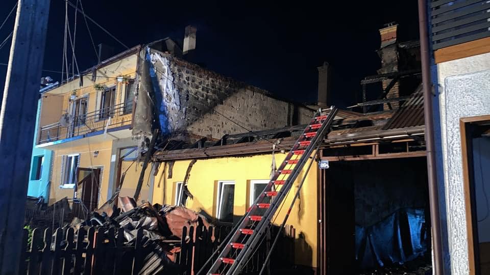 pożar Nowa Biała