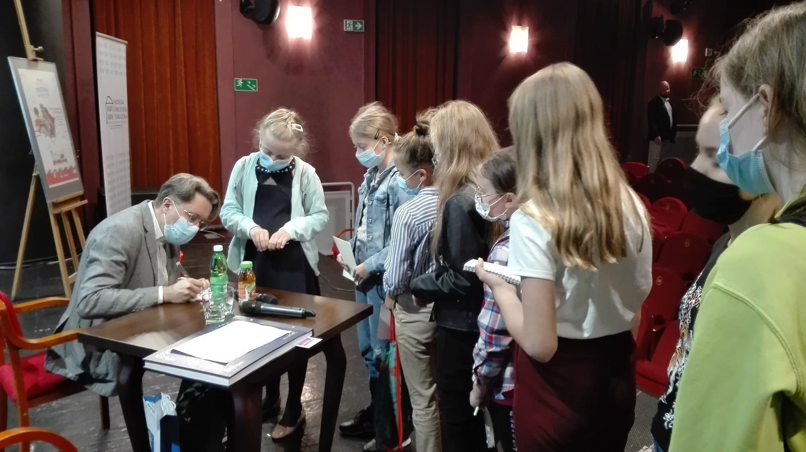 Spotkanie z Michałem Rusinkiem w Nowym Sączu