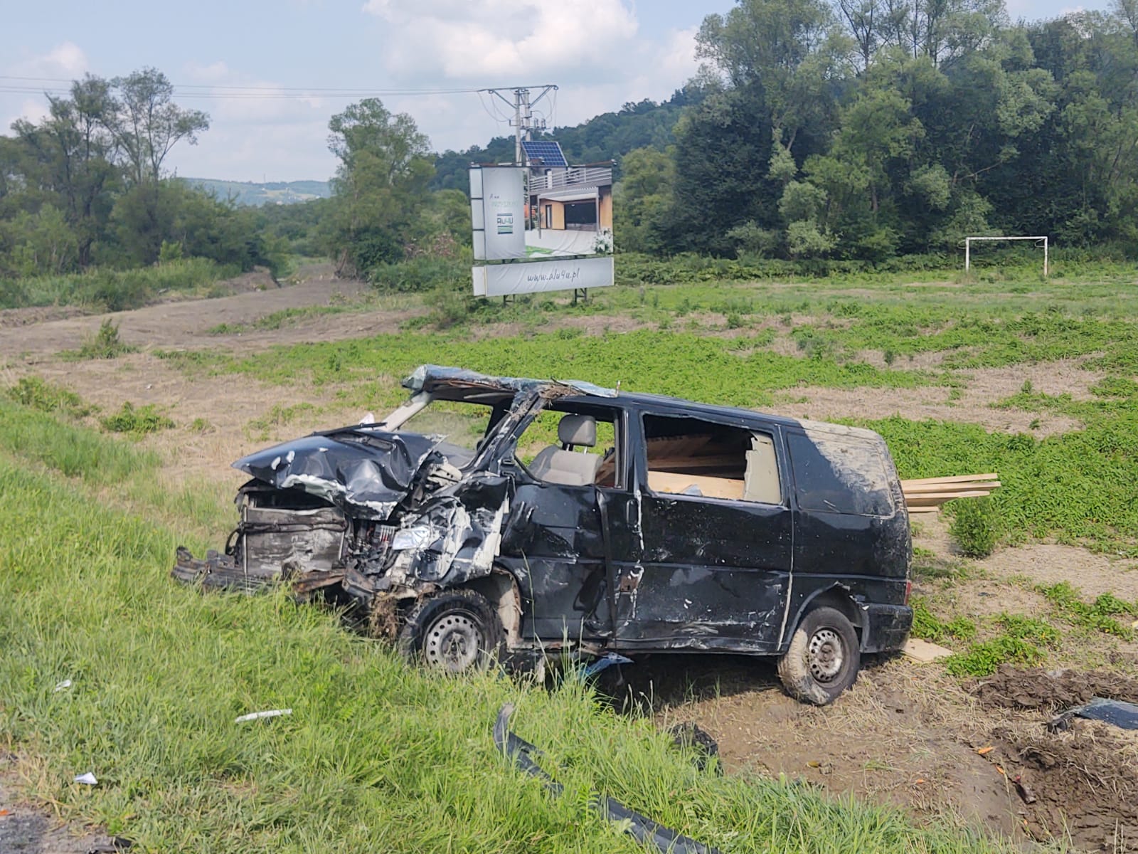 Wypadek w Witowicach na DK 75