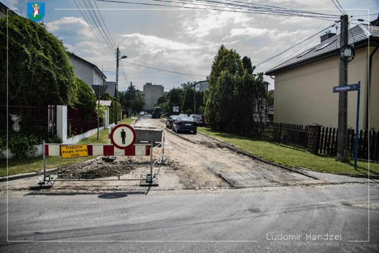 Nowy Sącz. Trwa remont ulicy Racławickiej