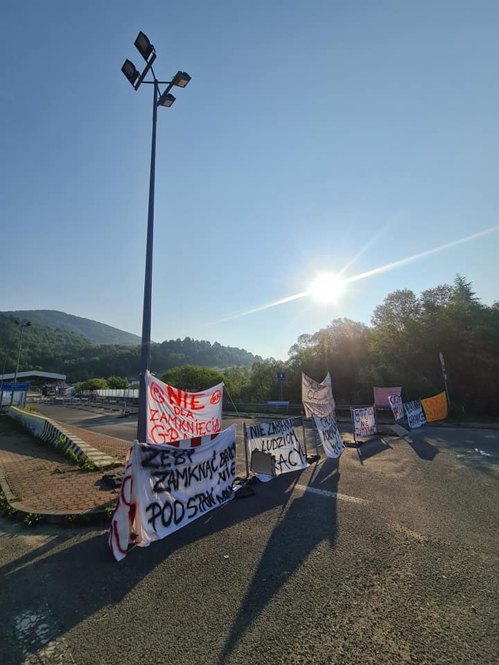 protest w Leluchowie