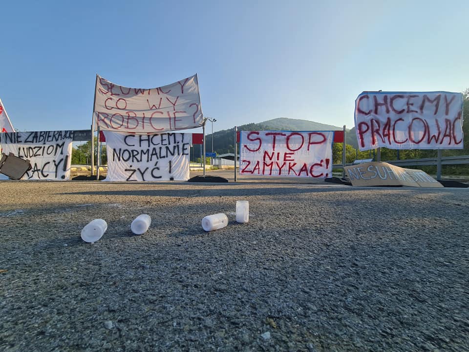 protest w Leluchowie