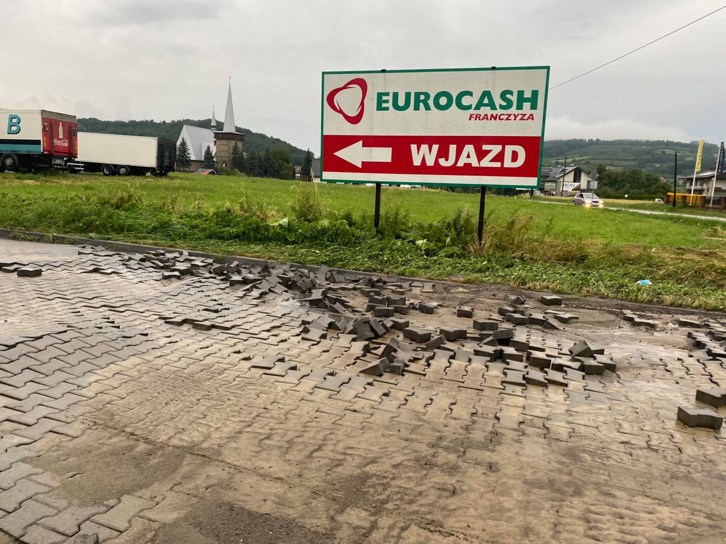 Powódź w Tęgoborzy