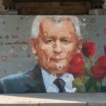 Mural Mrg Morsa - Portret Kaczyńskiego