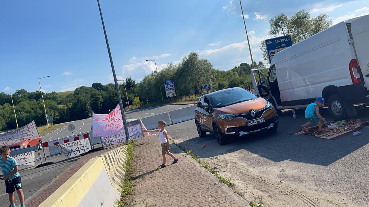protest w Leluchowie