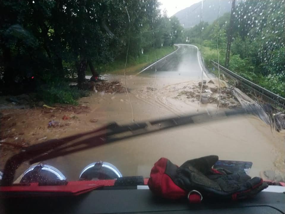 Powódź w Gródku nad Dunajcem i Zawadce