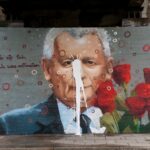Mural Mrg Morsa - Portret Kaczyńskiego