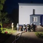 Powódź w Nowym Sączu. Potok Łubinka