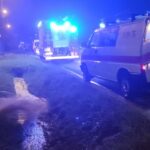 Powódź w Nowym Sączu. Potok Łubinka