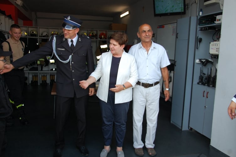 Beata Szydło w Podrzeczu