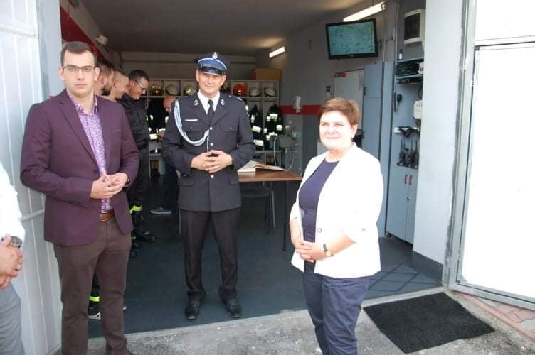 Beata Szydło w Podrzeczu
