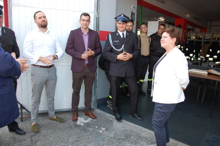 Beata Szydło w Podrzeczu