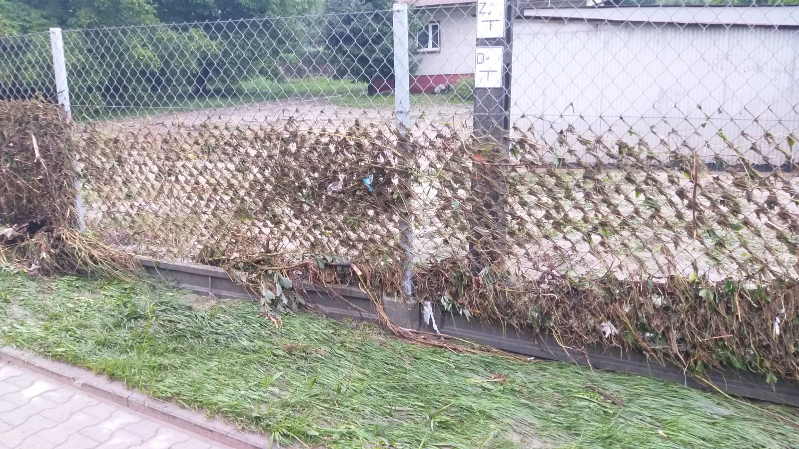 Powódź Nowy Sącz, Łącko