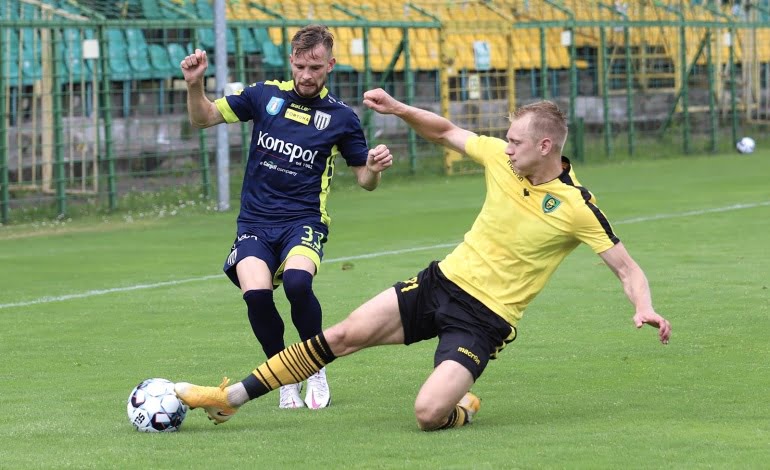 Sandecja w sparingu z GKS Katowice. Fot. archiwum Sandecja.pl