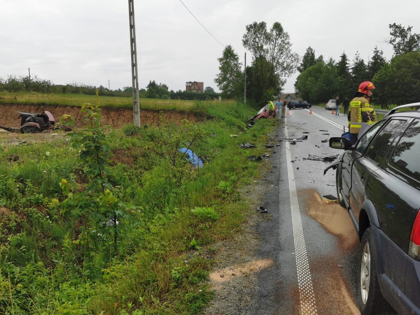wypadek Naściszowa