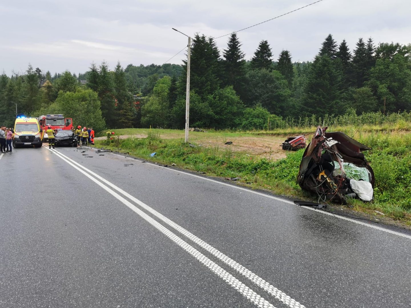 wypadek Naściszowa