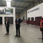 Mateusz Morawiecki w firmie Wiśniowski