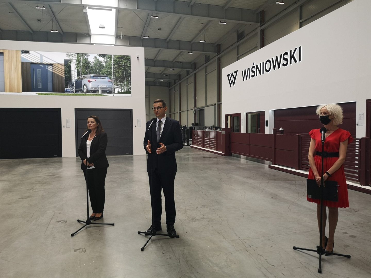 Mateusz Morawiecki w firmie Wiśniowski