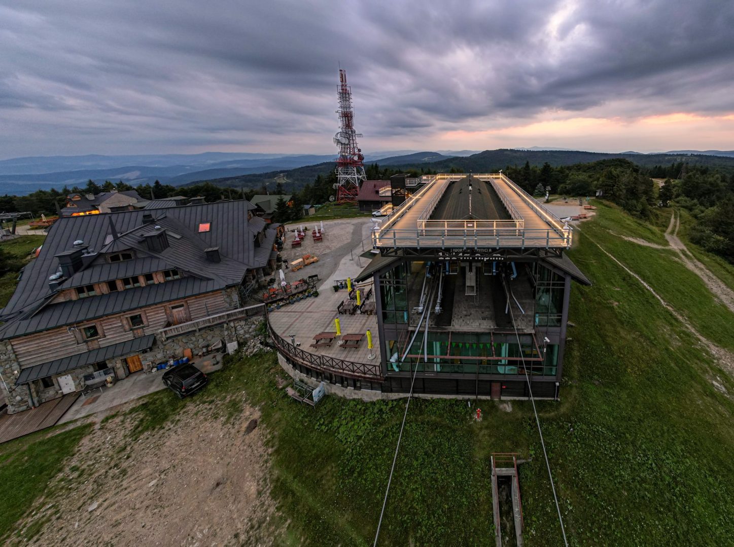Jaworzyna Krynicka platforma widokowa
