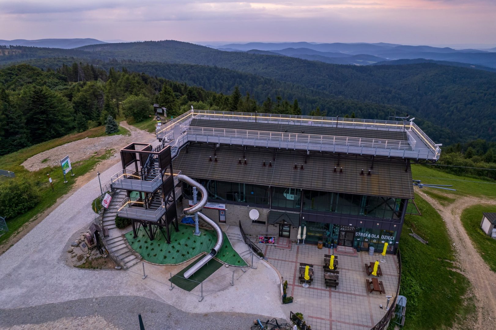 Jaworzyna Krynicka platforma widokowa