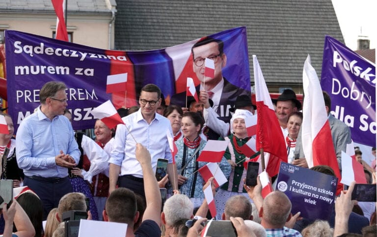 Morawiecki w Starym Sączu: chcemy rządzić w Polsce po polsku