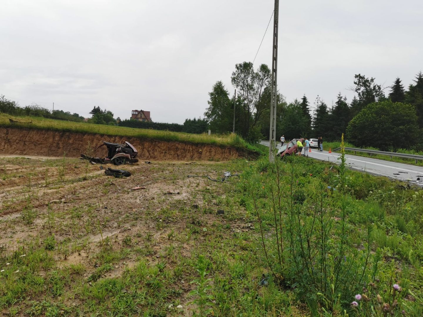 wypadek Naściszowa