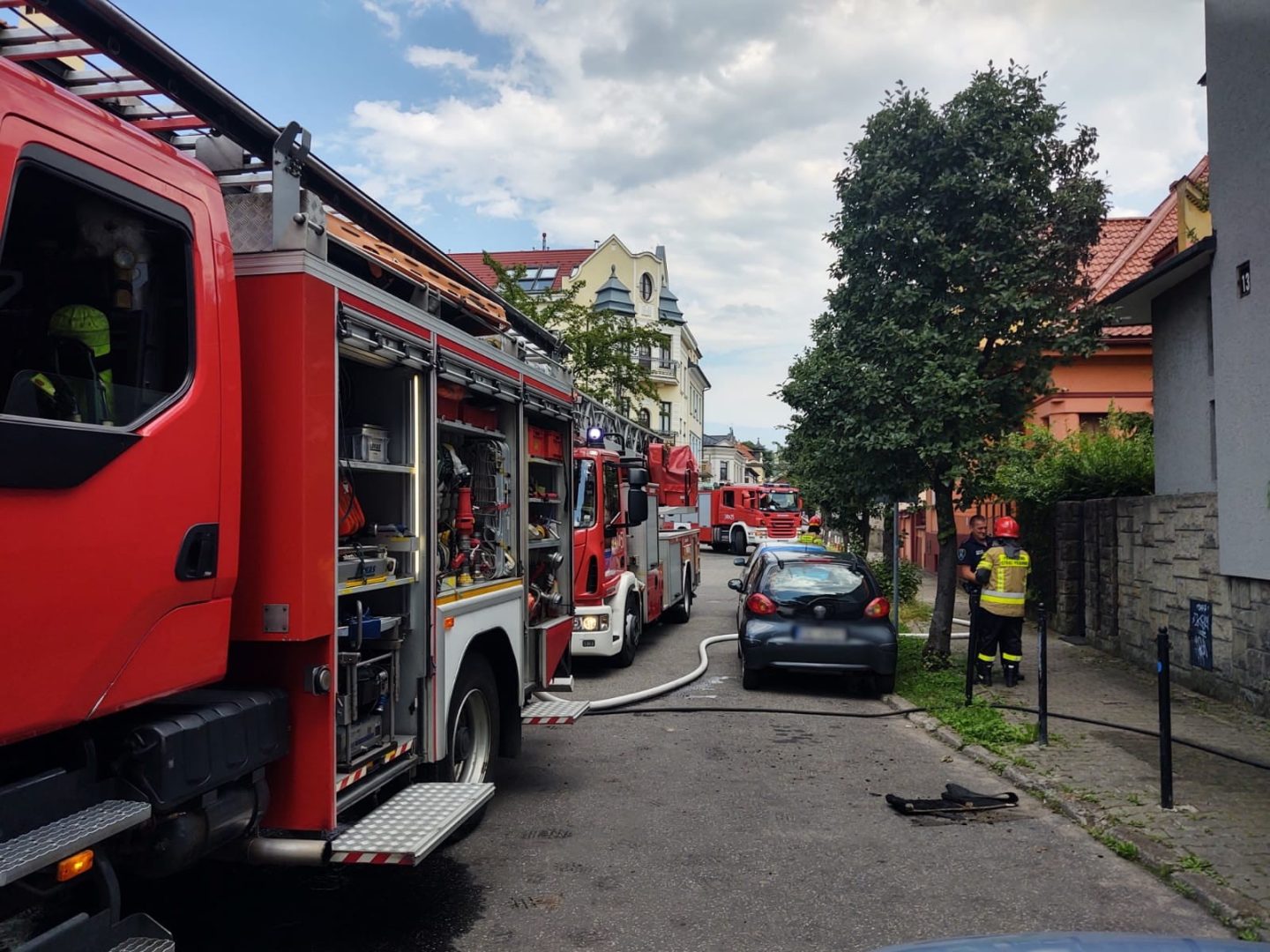 Straż pożarna, podtopienia