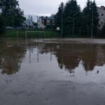 Nawałnice i powódź w gminie Korzenna