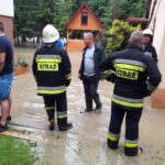 Nawałnice i powódź w gminie Korzenna