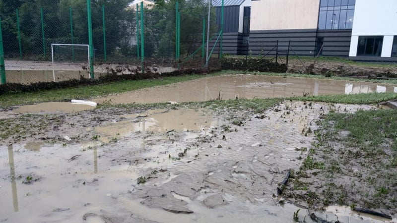 Nawałnice i powódź w gminie Korzenna