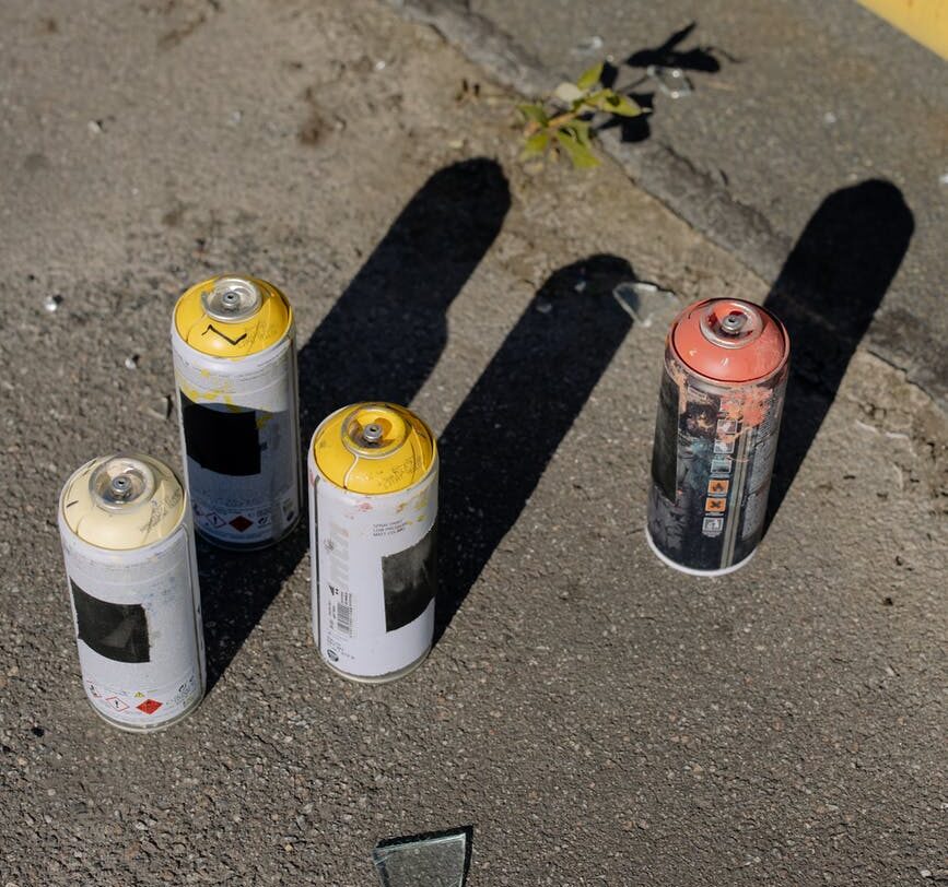 spray, graffiti