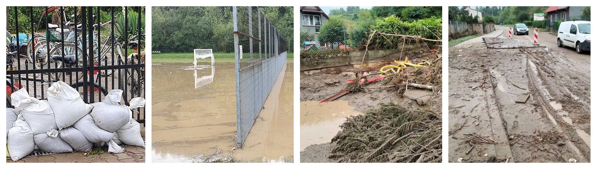 powódź na Sądecczyźnie 2021