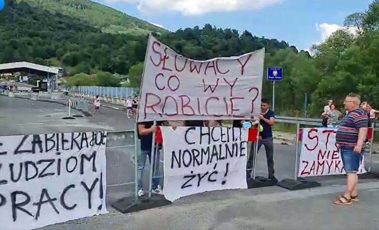protest w Leluchowie