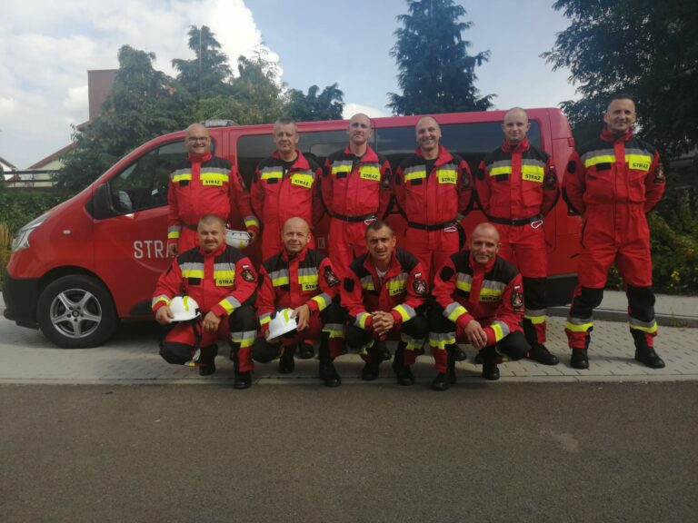 Strażacy z Nowego Sącza pokazali klasę. Są drugą najlepszą drużyną w Polsce