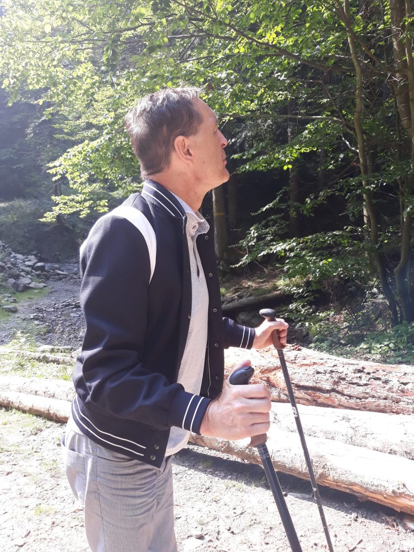 Chory na amyloidozę Bogdan Pociecha