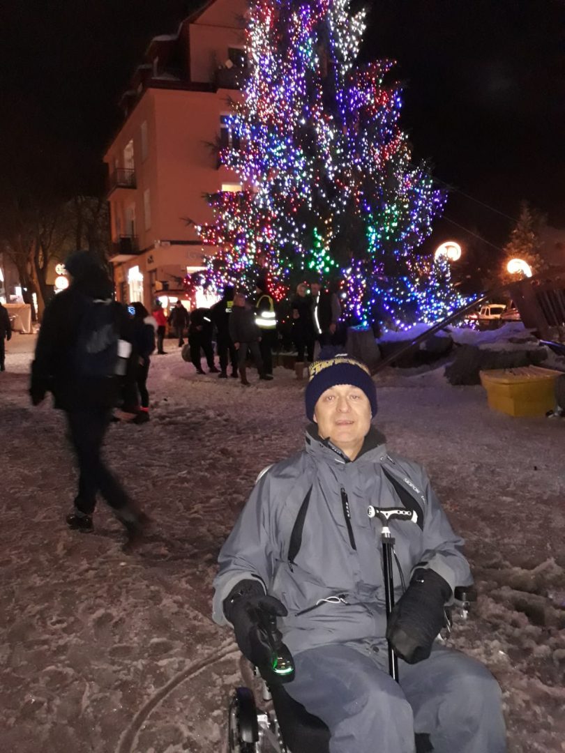 Chory na amyloidozę Bogdan Pociecha